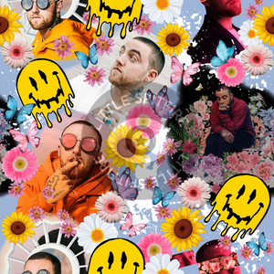 Flower Boy w Smileys Seamless File