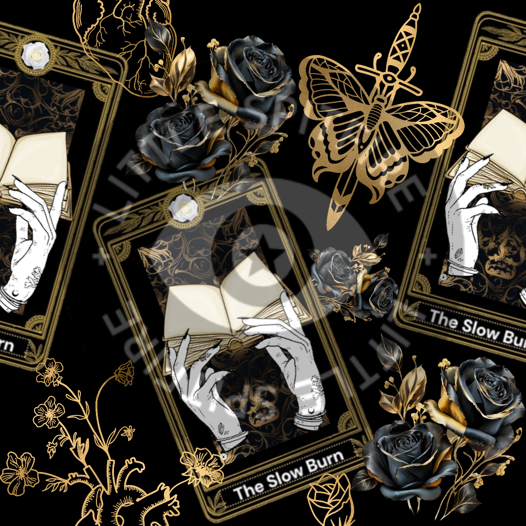 The Slow Burn Tarot Seamless File