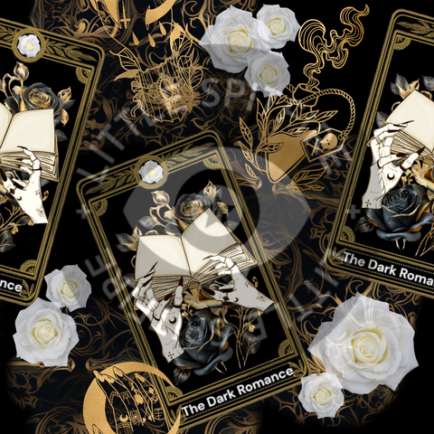 The Dark Romance Tarot Seamless File