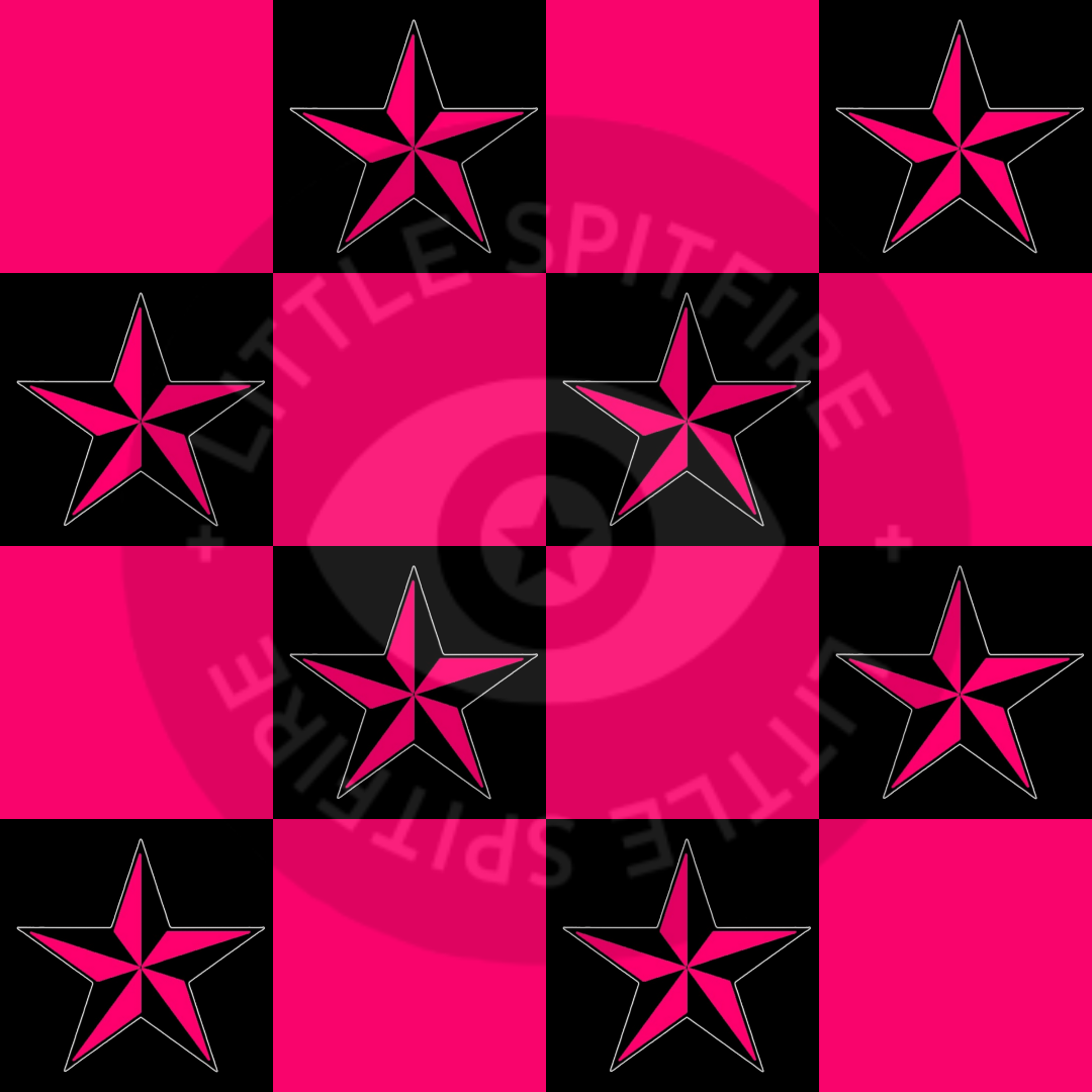 Pink Emo Checkers Cord. Seamless File