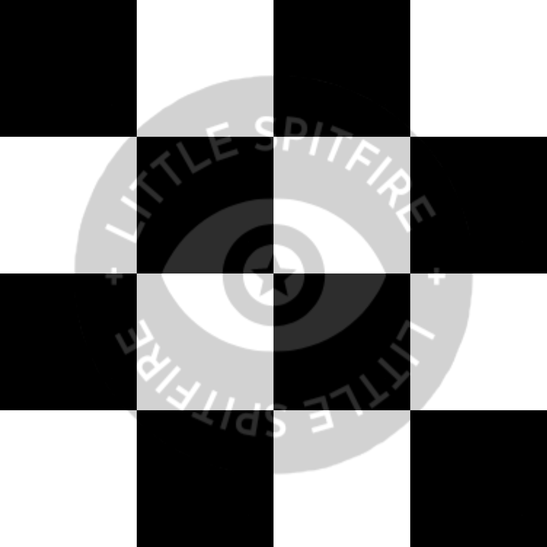 Black And White Checkers Cord. Seamless File