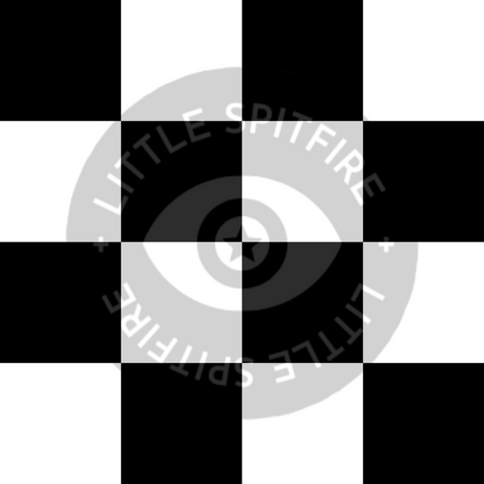 Black And White Checkers Cord. Seamless File