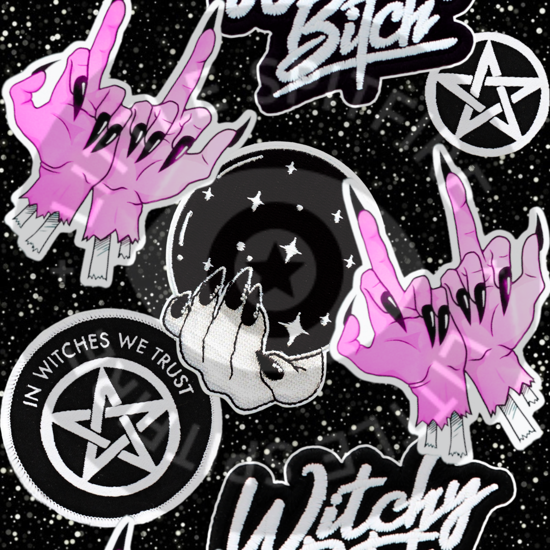 Witchy B!tch In Pink Seamless File