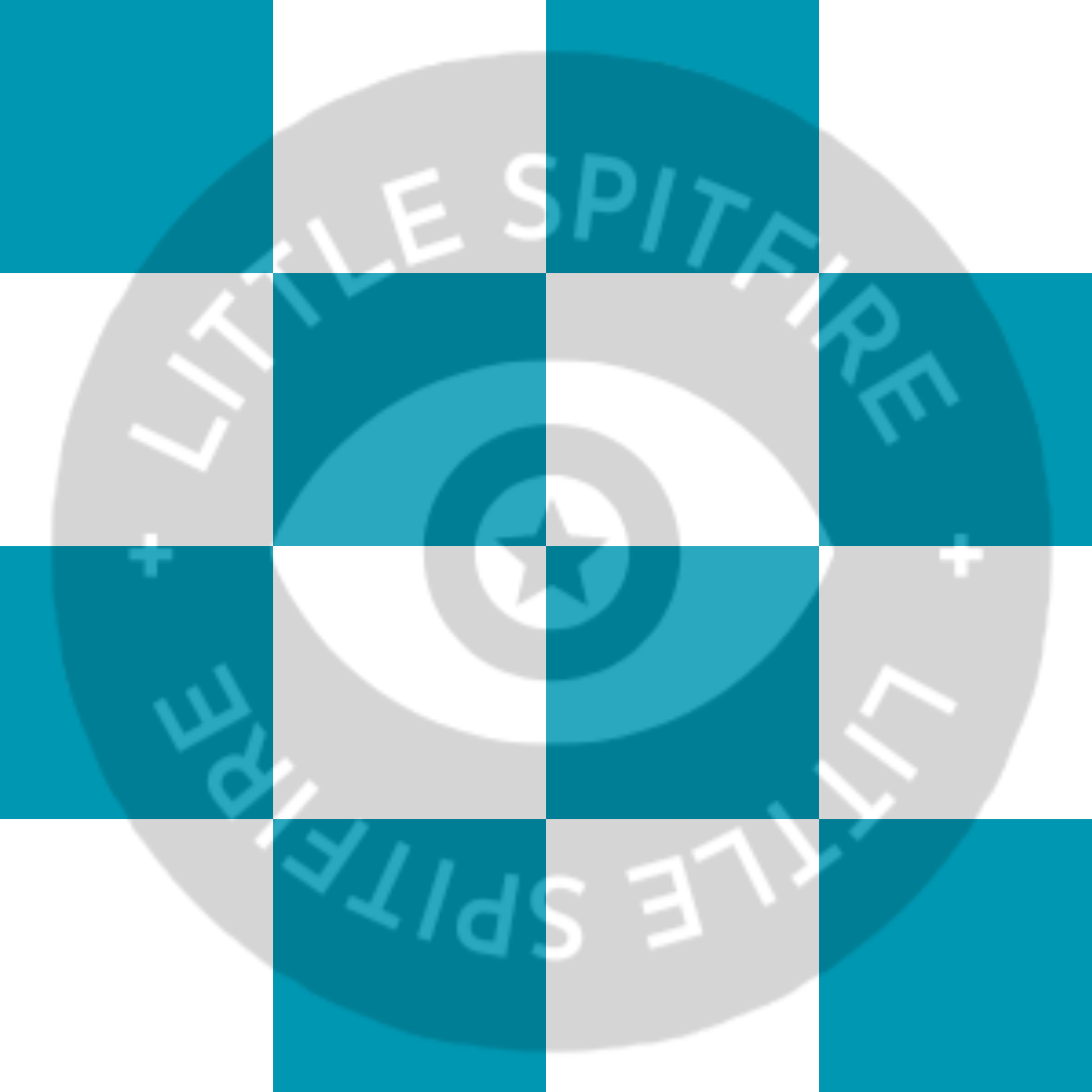 Teal & White Checkers Cord. Seamless File