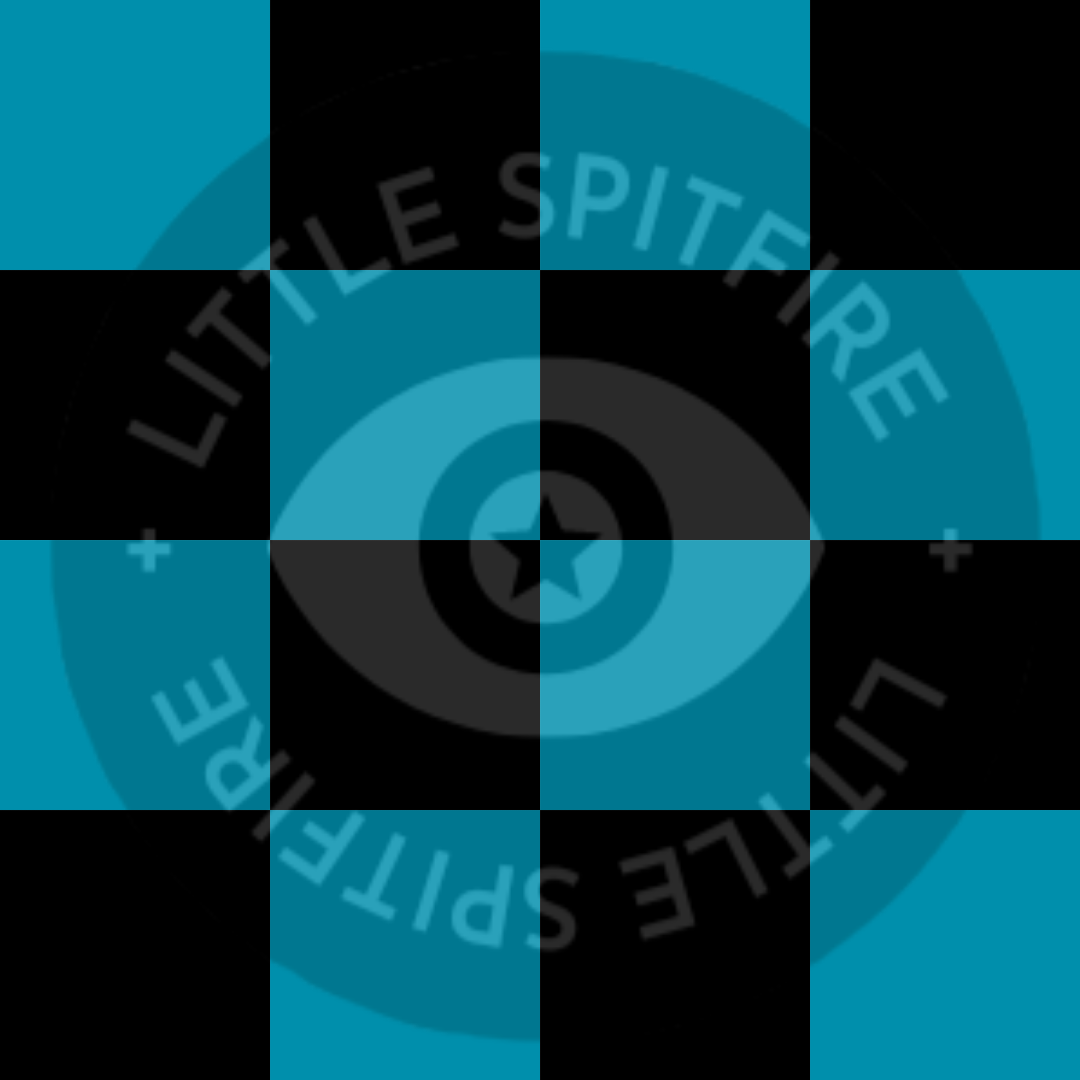 Teal & Black Checkers Cord. Seamless File