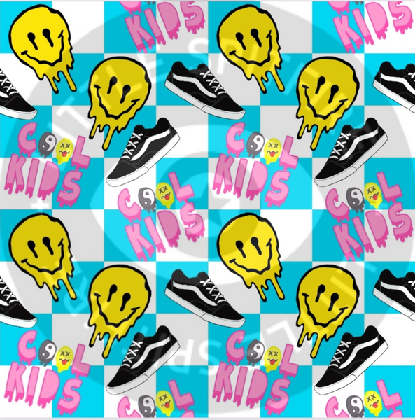 Cool Kids Smiley Seamless File