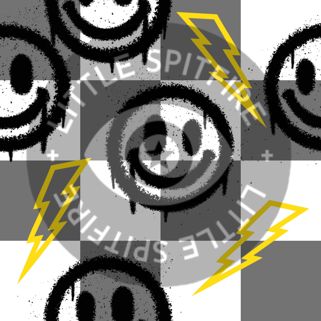 Spray Paint Smiley Seamless File