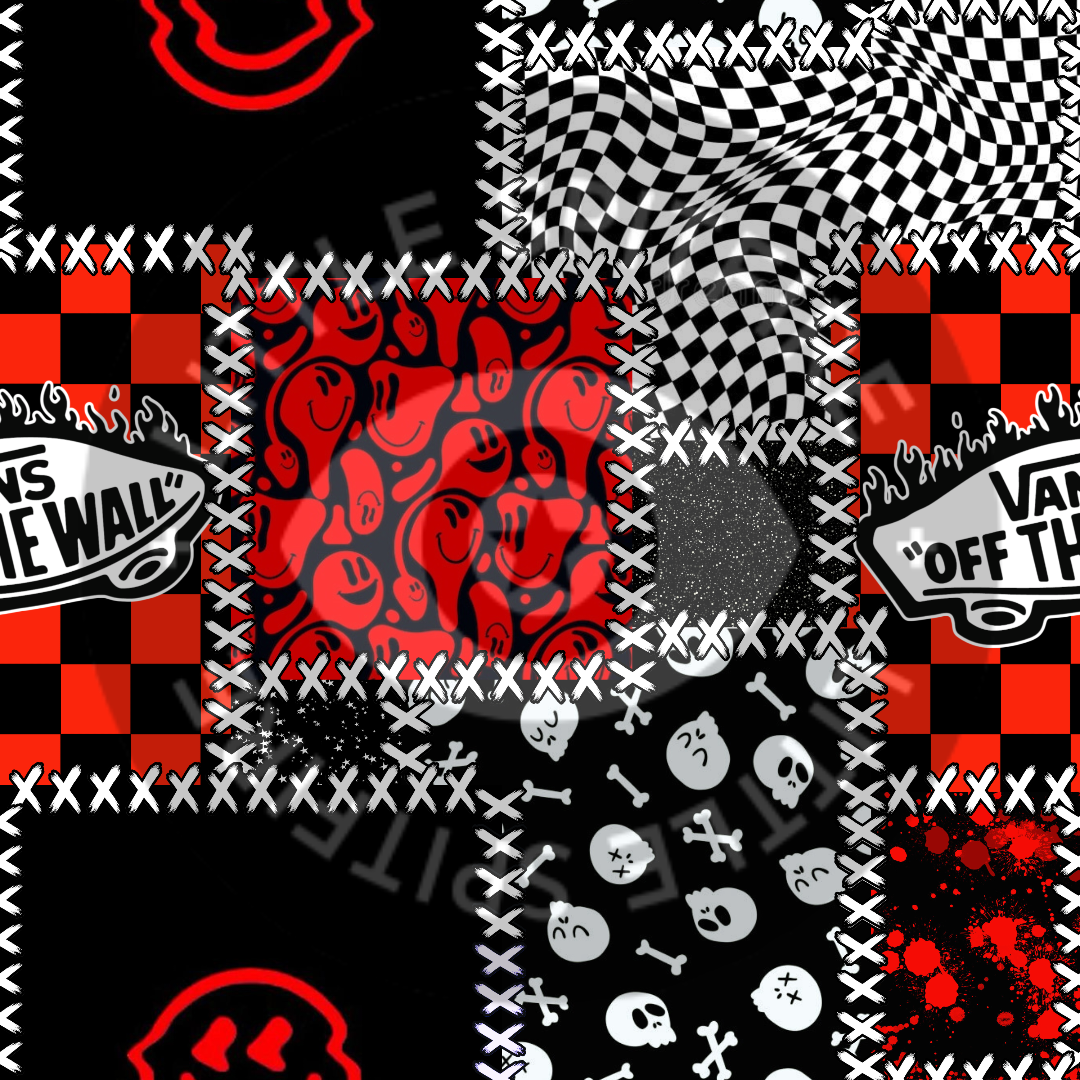 Sk8tr Patchwork Seamless File