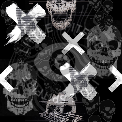 X Skulls Seamless File