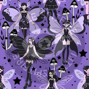 Goth Fairies Seamless File