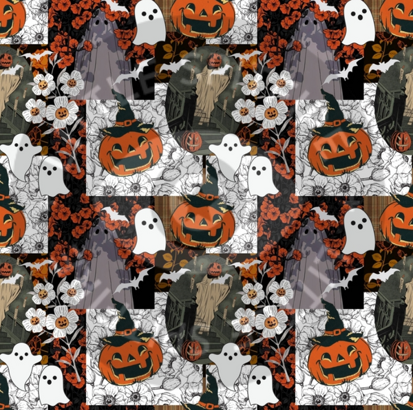 Vintage Halloween Seamless File