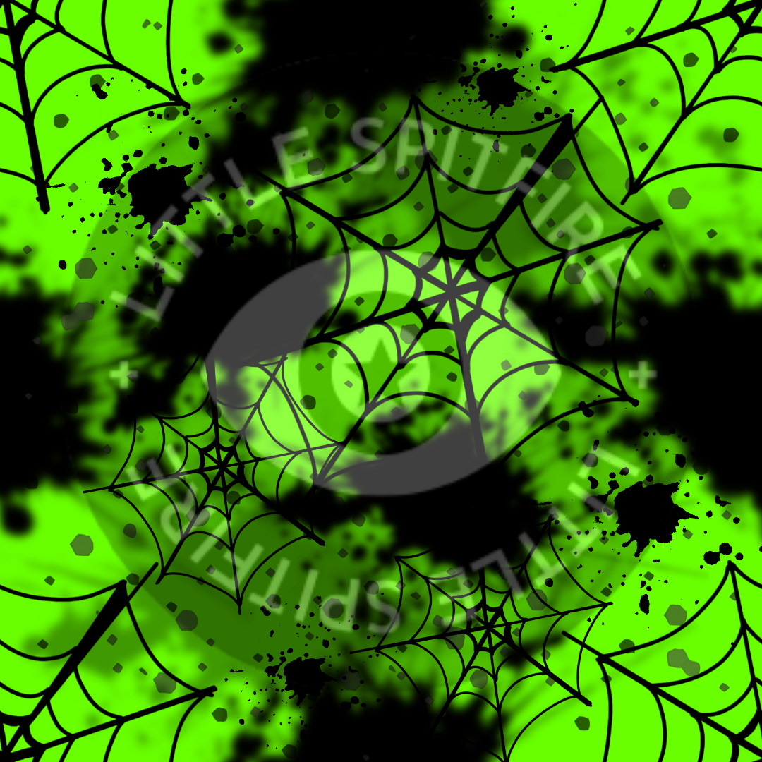 Spooky Szn (Green) Seamless File