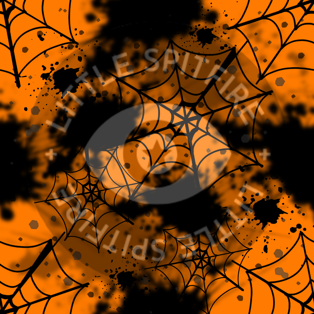 Spooky Szn (Orange) Seamless File