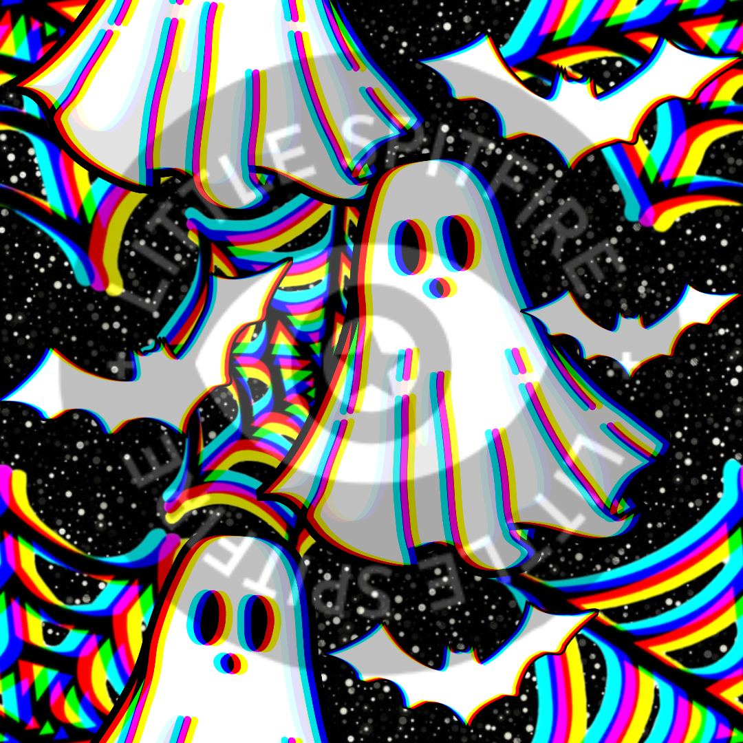 Glitch Ghost Gang Seamless File