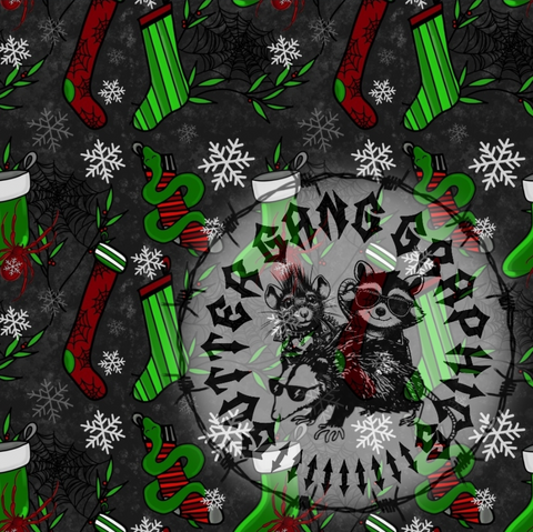 Creepy Crawly Christmas Seamless File