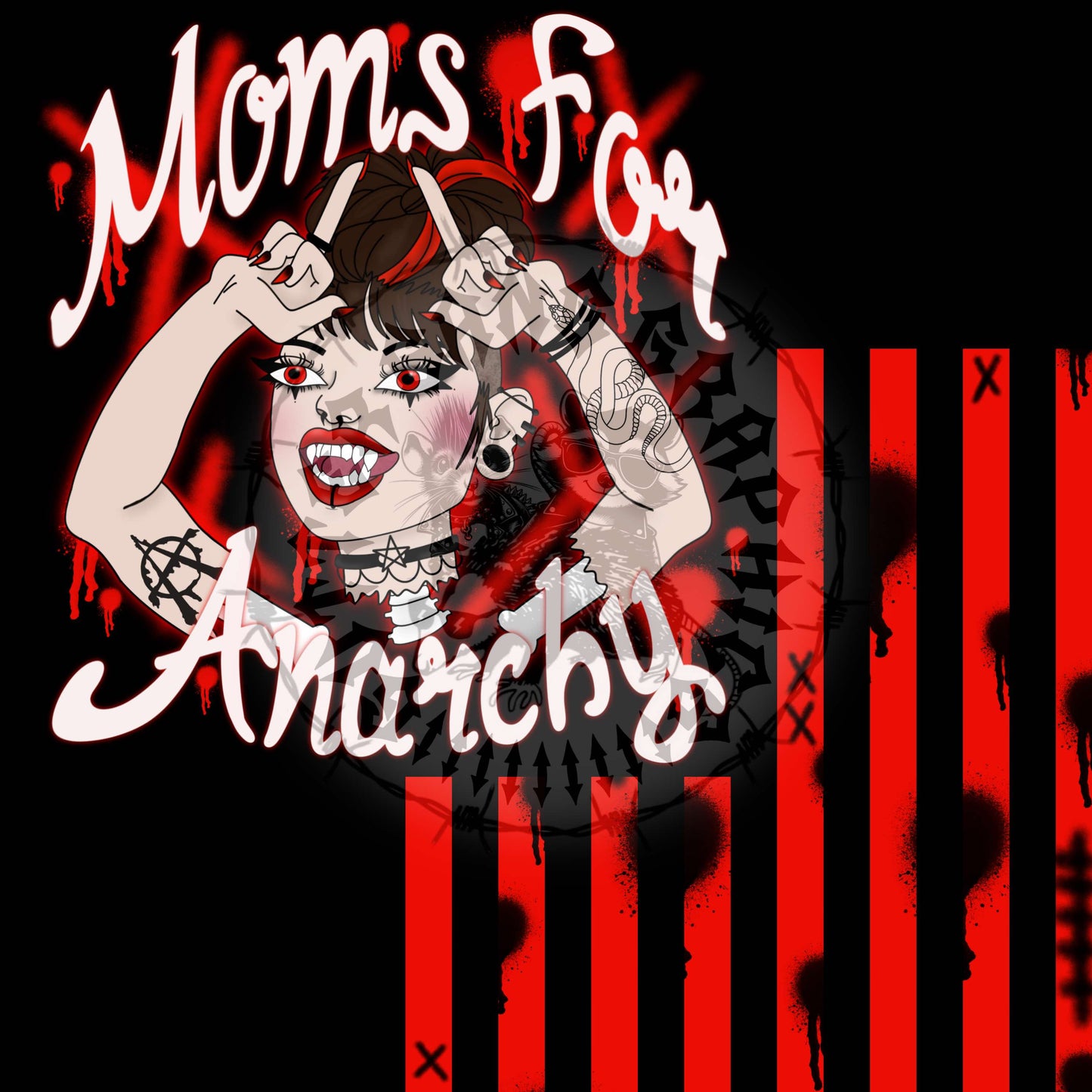 Moms For Anarchy Seamless & PNG PACK